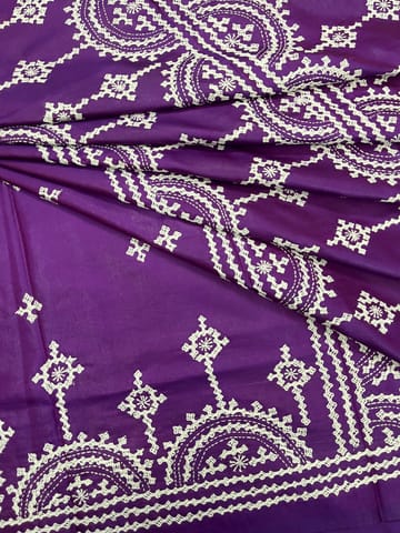 MAHAL Kutchwork Saree