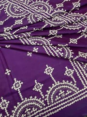 MAHAL Kutchwork Saree