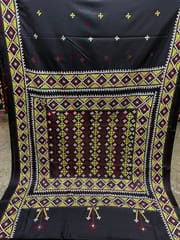 GEOMETRIC Kutchwork Saree