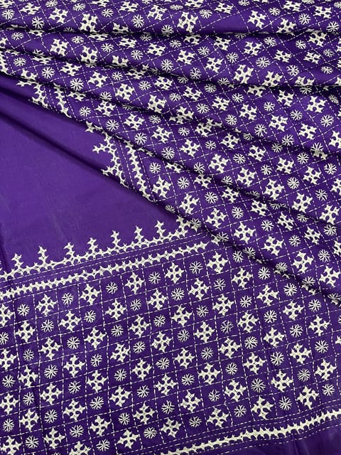 GRAND Kutchwork Saree