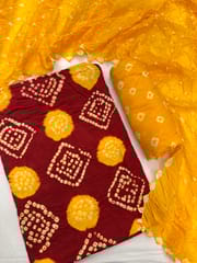 Bandhani Dress Material