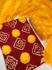 Bandhani Dress Material