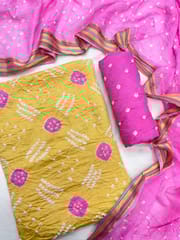 Bandhani Dress Material