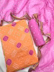 Bandhani Dress Material