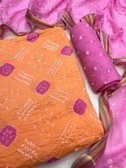 Bandhani Dress Material