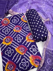 Bandhani Dress Material