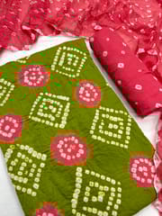 Bandhani Dress Material