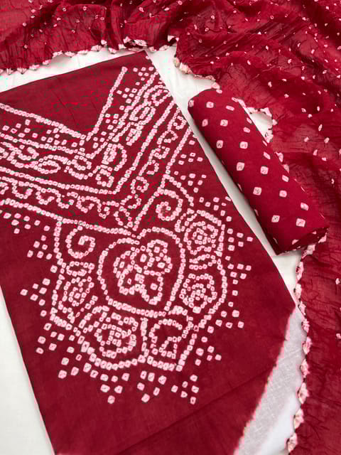 Bandhani Dress Material
