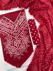 Bandhani Dress Material