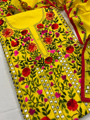 Phulkari Dress Material