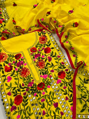 Phulkari Dress Material