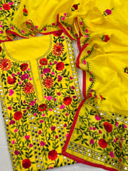 Phulkari Dress Material