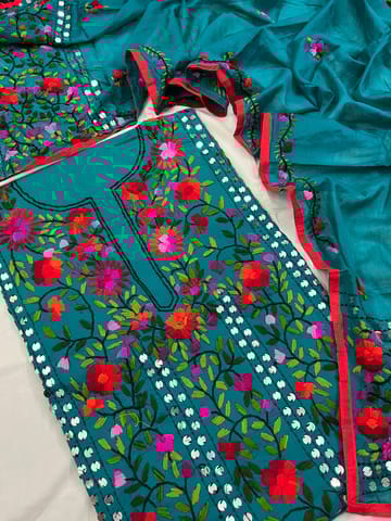 Phulkari Dress Material