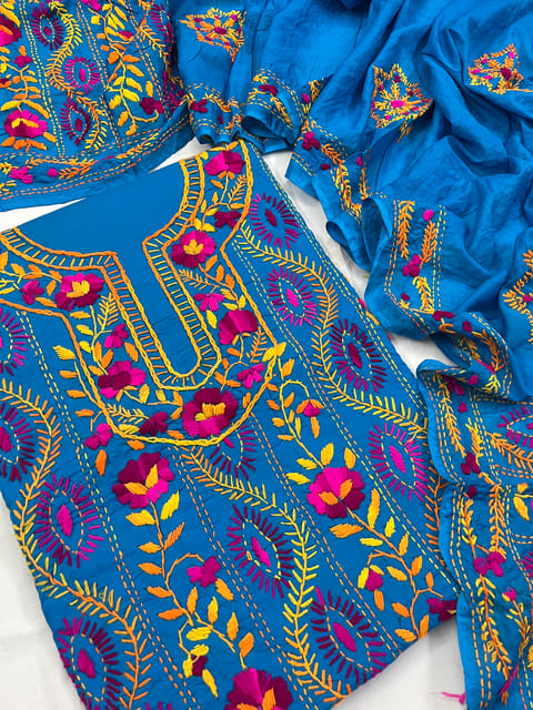 Phulkari Dress Material