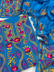 Phulkari Dress Material