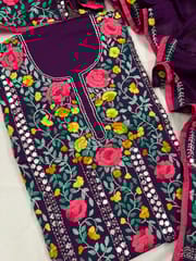 Phulkari Dress Material