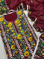 Phulkari Dress Material
