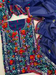 Phulkari Dress Material