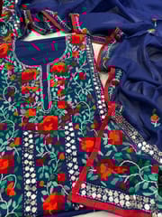 Phulkari Dress Material