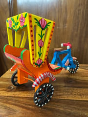 Wooden Rickshaw - BIG