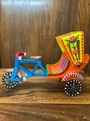 Wooden Rickshaw - BIG