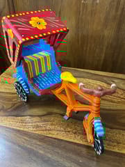 Wooden Rickshaw - BIG