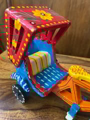 Wooden Rickshaw - SMALL