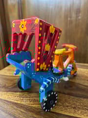 Wooden Rickshaw - SMALL