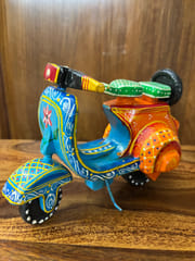 Wooden Retro Scooter