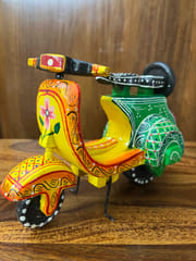 Wooden Retro Scooter