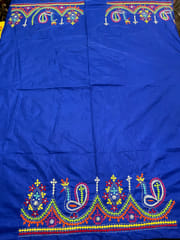 Art Silk Kutchwork Blouse Piece