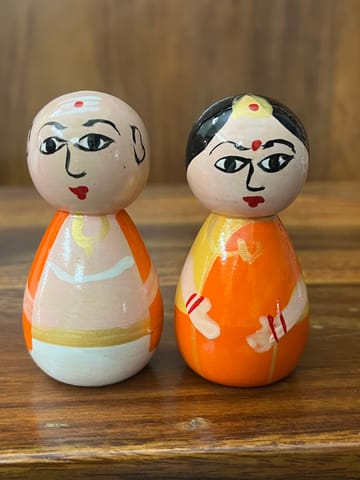 Pandit Couple Doll