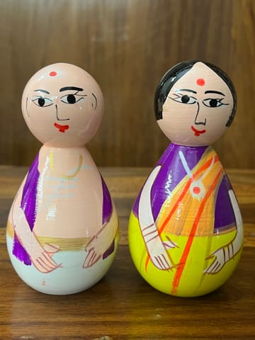 Pandit Couple Doll