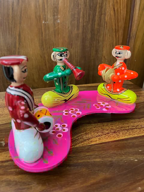 Wooden Musicians Set