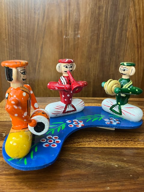 Wooden Musicians Set