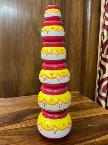 Handpainted Pots - SET OF 6