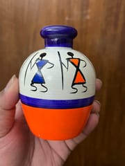 Premium Miniature Wooden Pot