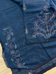 Mul Cotton Kanthawork Saree