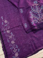 Mul Cotton Kanthawork Saree