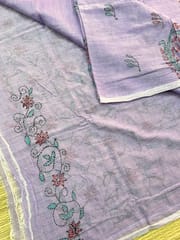 Mul Cotton Kanthawork Saree