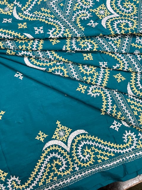 NAWAZISH Kutchwork Saree