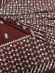 GRAND Kutchwork Saree