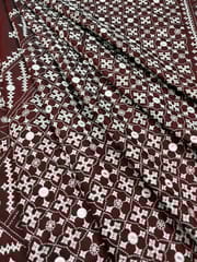 GRAND Kutchwork Saree