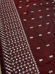 GRAND Kutchwork Saree