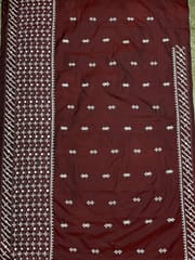 GRAND Kutchwork Saree