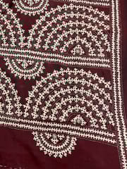SURYAKALA Kutchwork Saree
