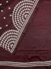 SURYAKALA Kutchwork Saree