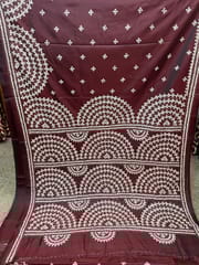 SURYAKALA Kutchwork Saree