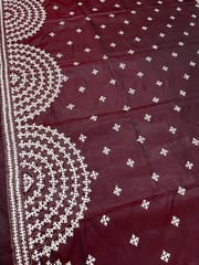 SURYAKALA Kutchwork Saree