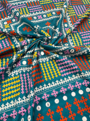 DILRUBA Kutchwork Saree